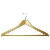 wooden coat hanger